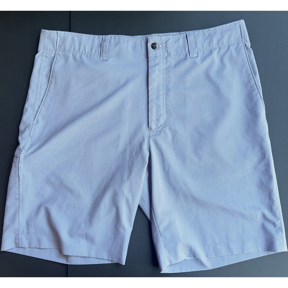 Callaway Golf Shorts Men's Size 36 Gray Lightweight Stretch Flat Front Casual